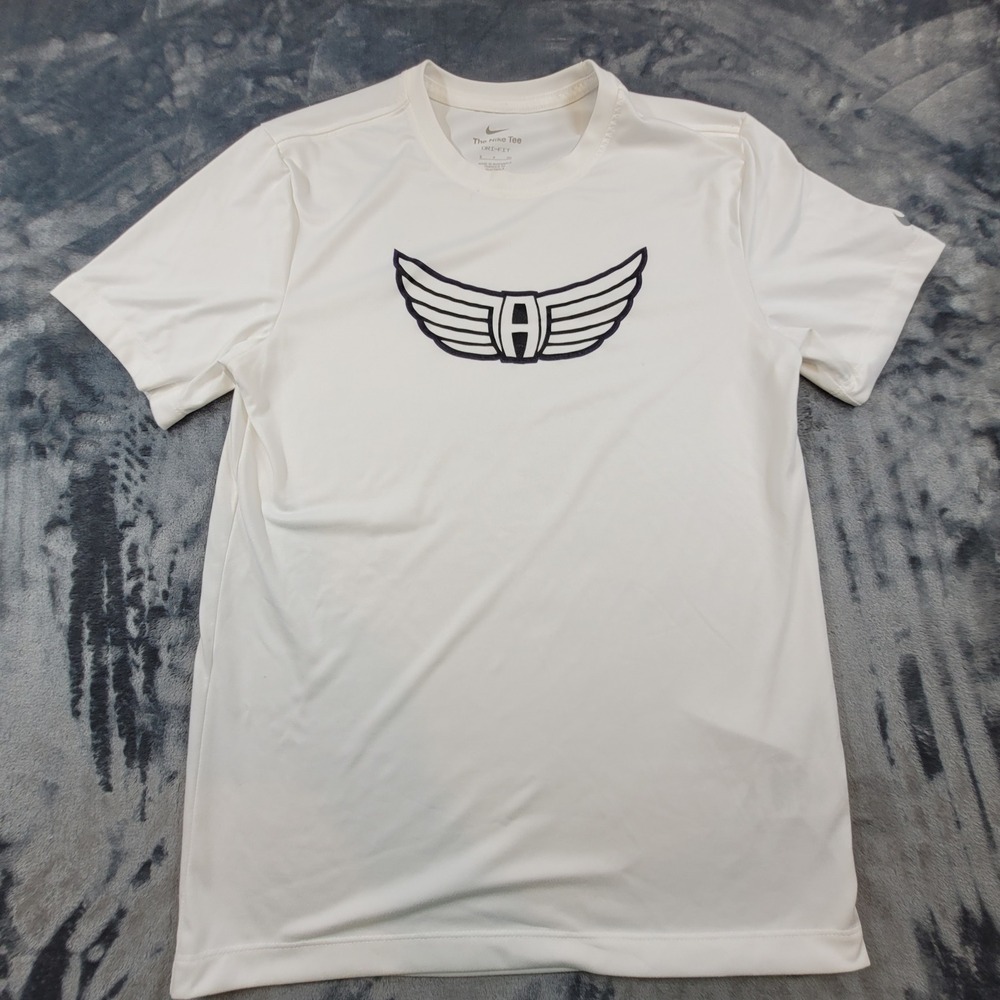Nike Dri-FIT Wings of Victory Graphic T-Shirt White Mens Small AR6029-100